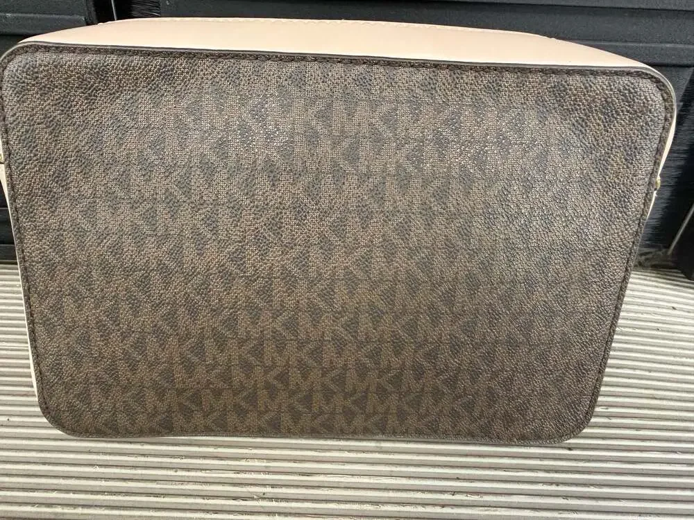 Michael Kors Ginny Medium Logo Stripe Crossbody Bag